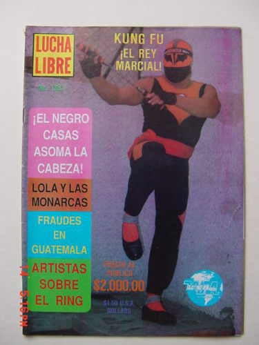 Lucha Libre Mundial Volume 1368 Magazine PWcatalog