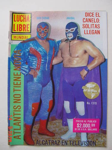 Lucha Libre Mundial Volume 1370 Magazine PWcatalog