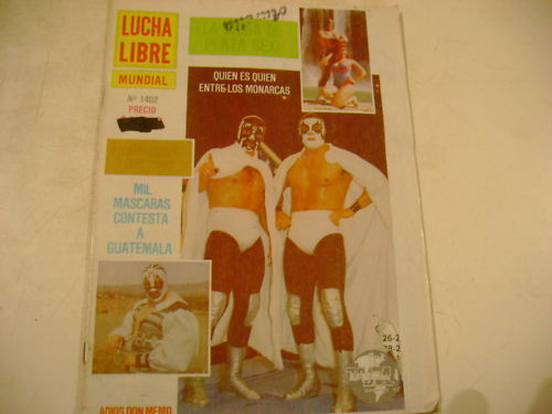 Lucha Libre Mundial Volume 1402 Magazine PWcatalog