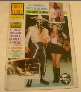 Lucha Libre Mundial Volume 1403 Magazine PWcatalog