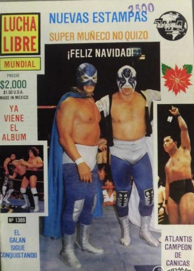 Lucha Libre Volume 1386 Magazine PWcatalog