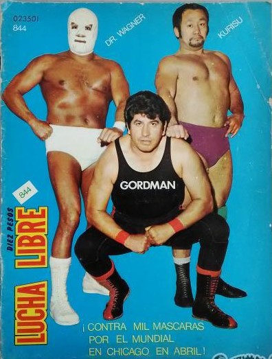 Lucha Libre Volume 844 Magazine PWcatalog