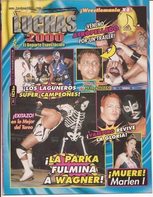 Luchas 2000 106 Magazine PWcatalog