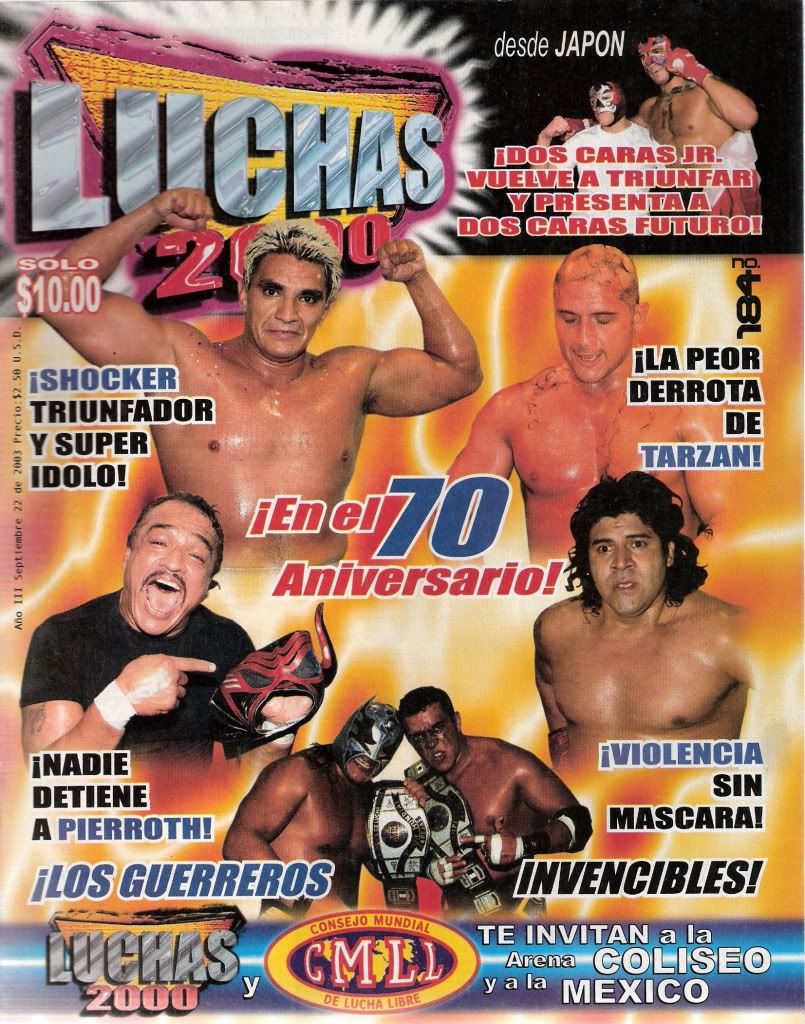 Luchas 2000 184 Magazine PWcatalog