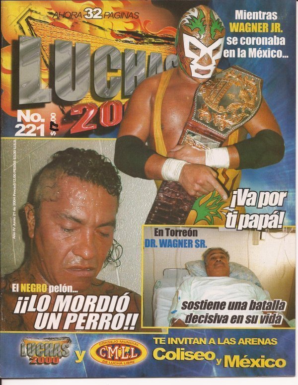 Luchas 2000 221 Magazine PWcatalog