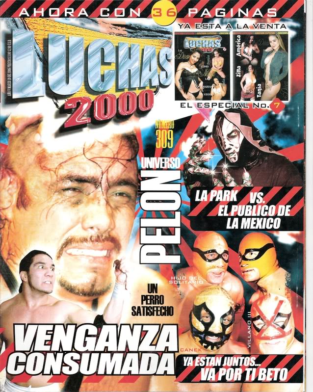 Luchas 2000 309 Magazine PWcatalog