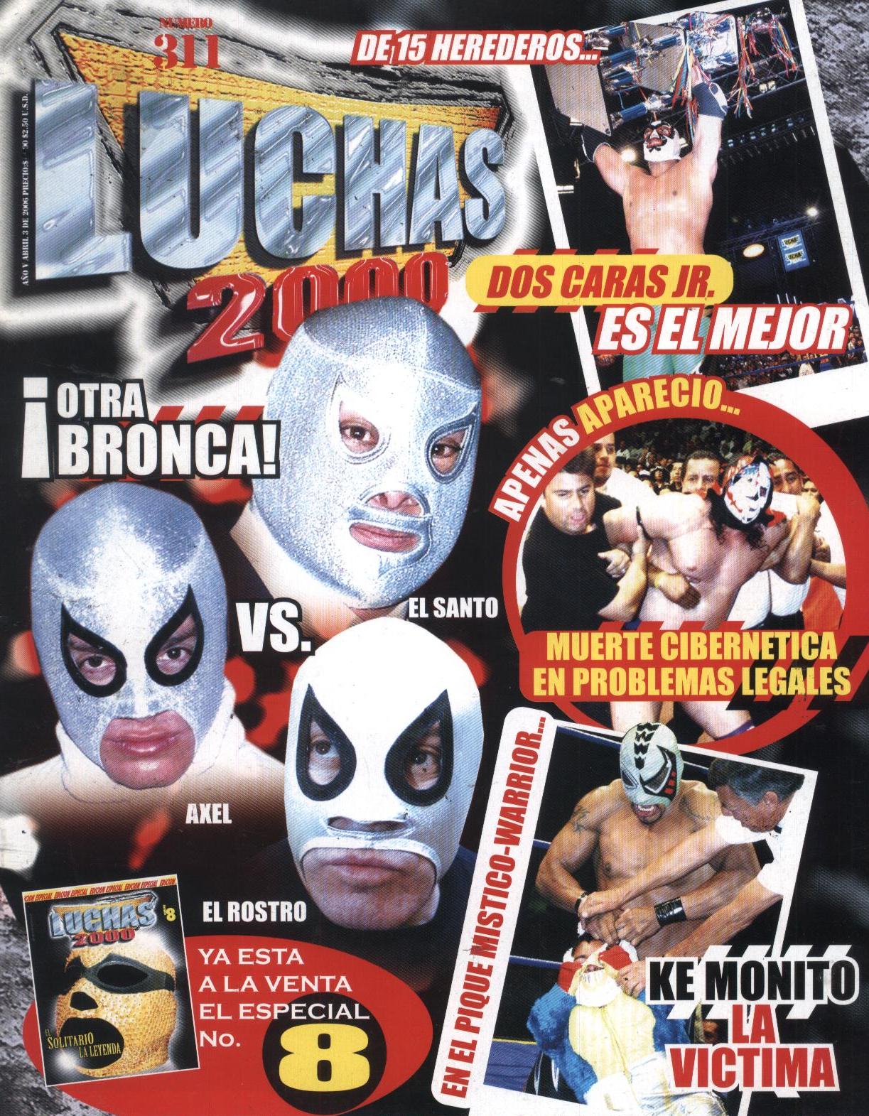 Luchas 2000 311 Magazine PWcatalog