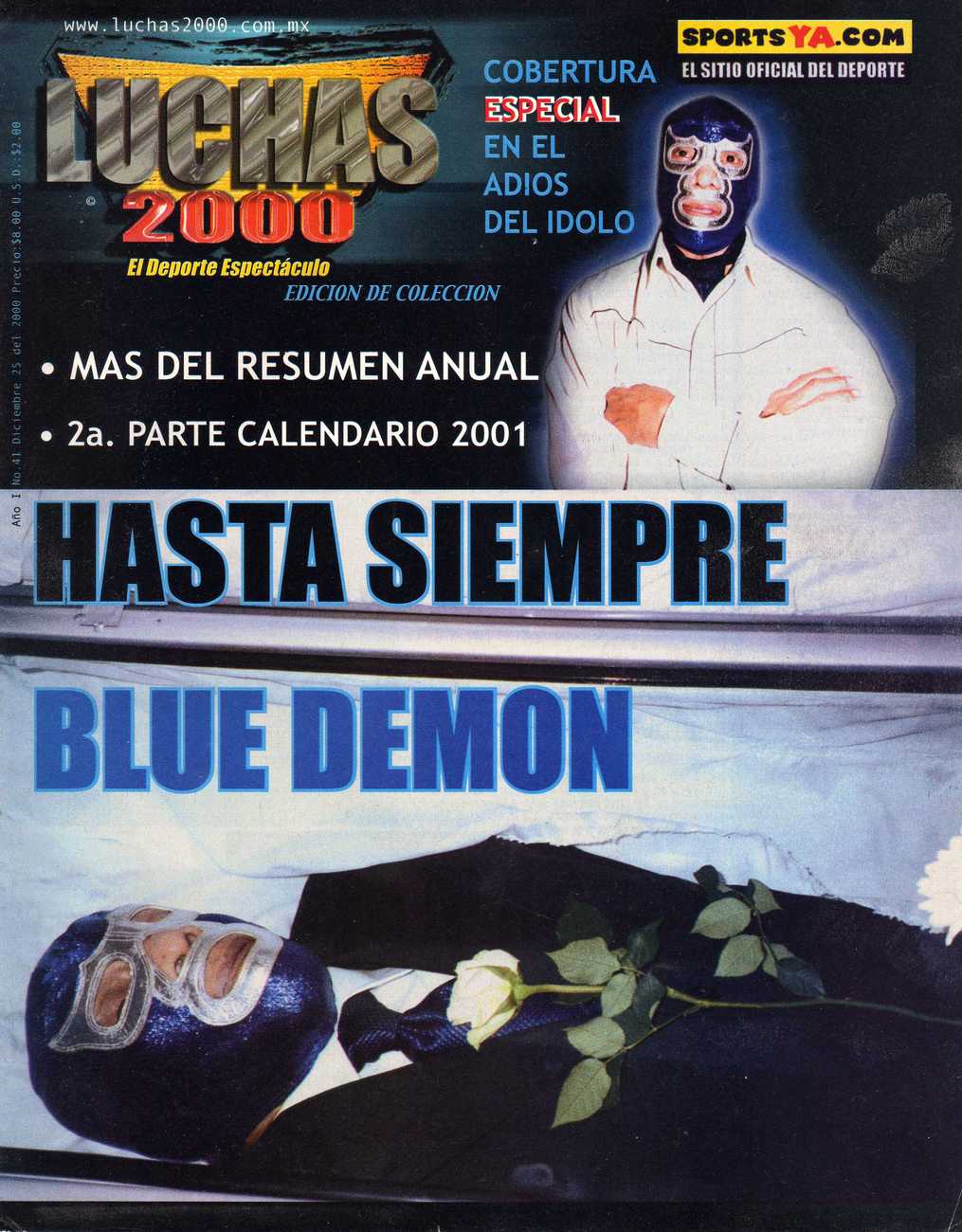 Luchas 2000 41 Magazine PWcatalog