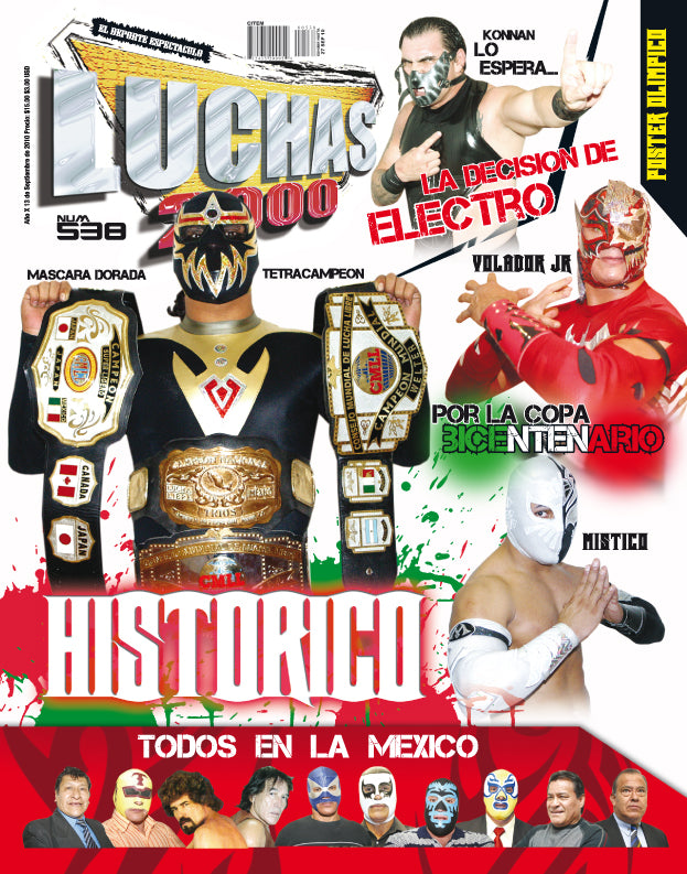 Luchas 2000 538 Magazine PWcatalog