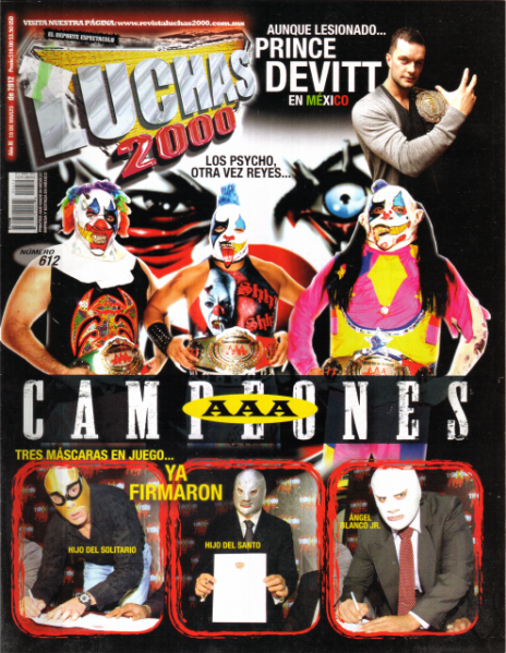 Luchas 2000 612 Magazine PWcatalog