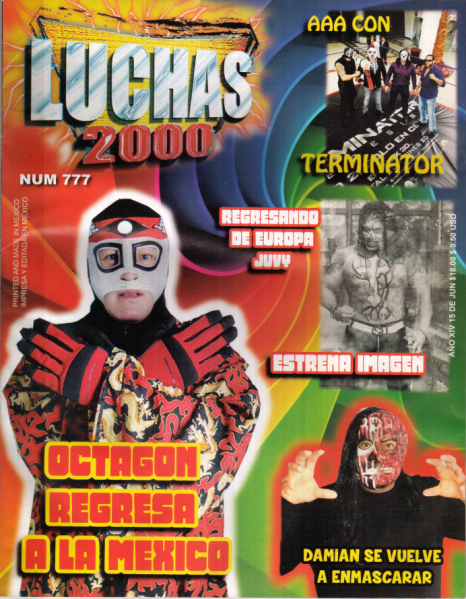 Luchas 2000 777 Magazine PWcatalog