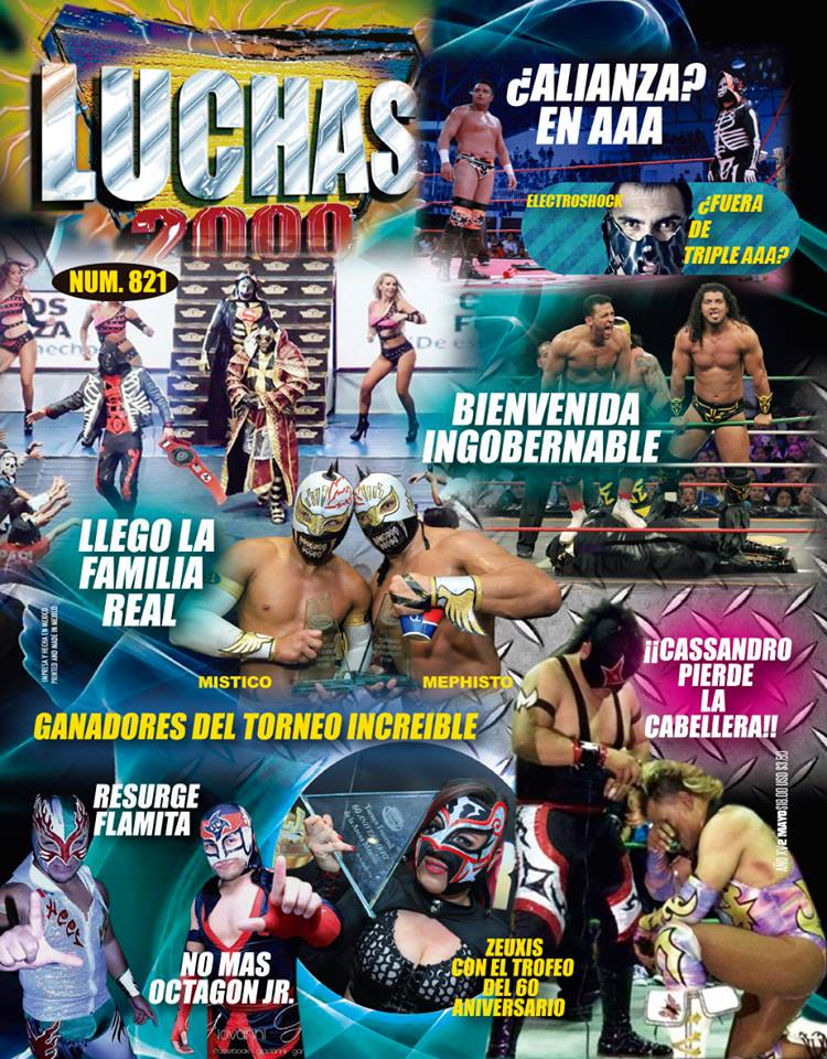Luchas 2000 821 Magazine PWcatalog