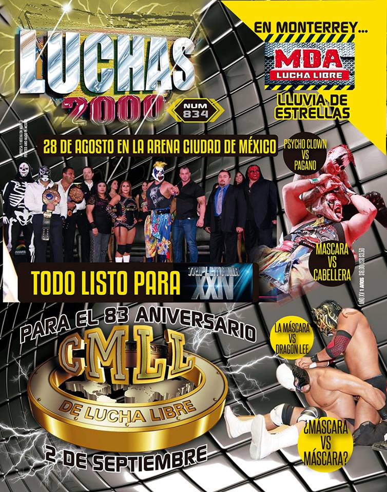Luchas 2000 834 Magazine PWcatalog