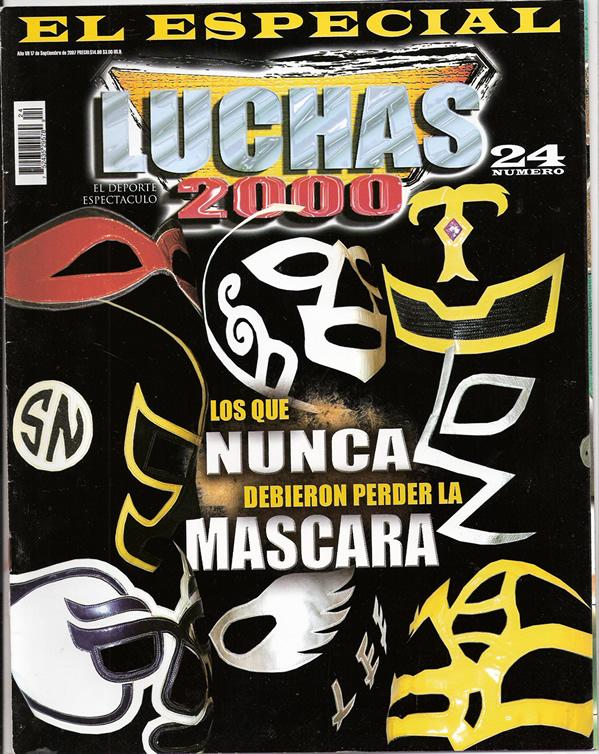 Luchas 2000 Volume 24 Magazine PWcatalog