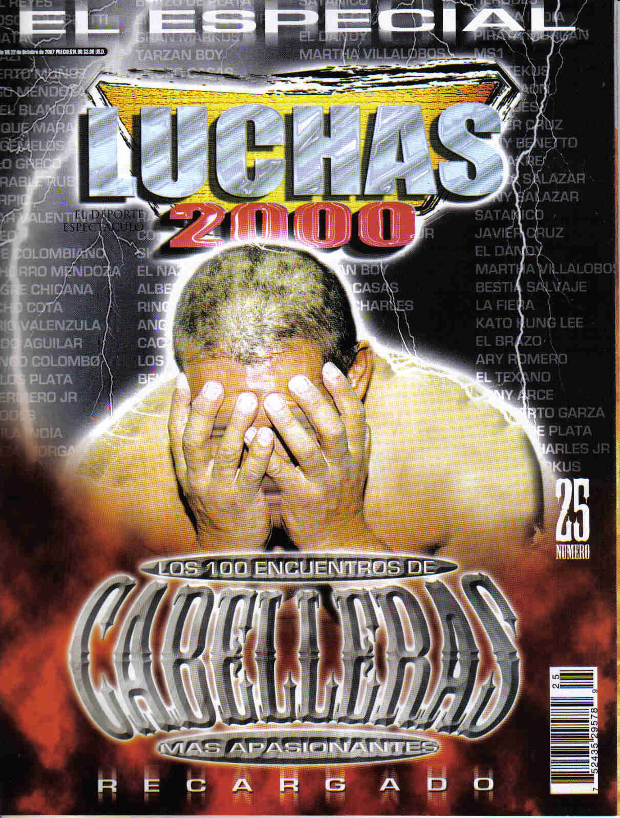 Luchas 2000 Volume 25 Magazine PWcatalog