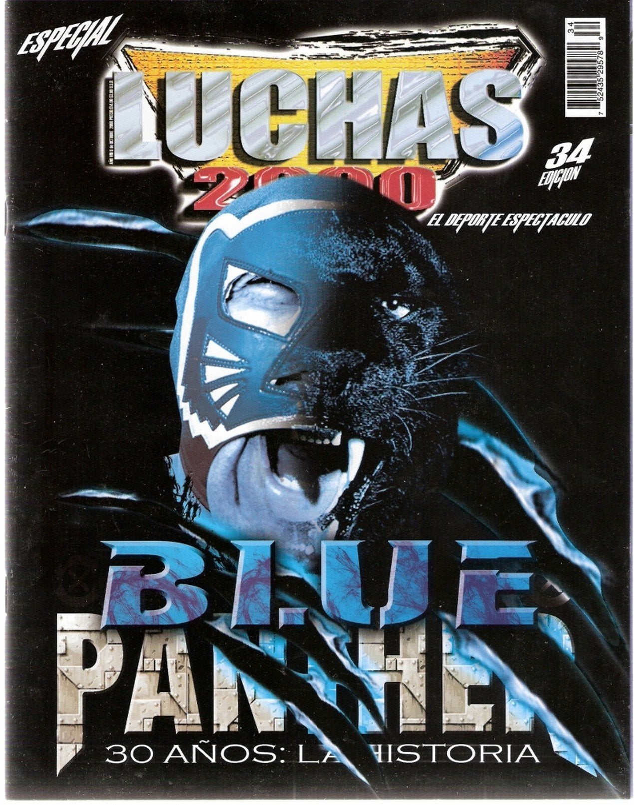 Luchas 2000 Volume 34 Magazine PWcatalog