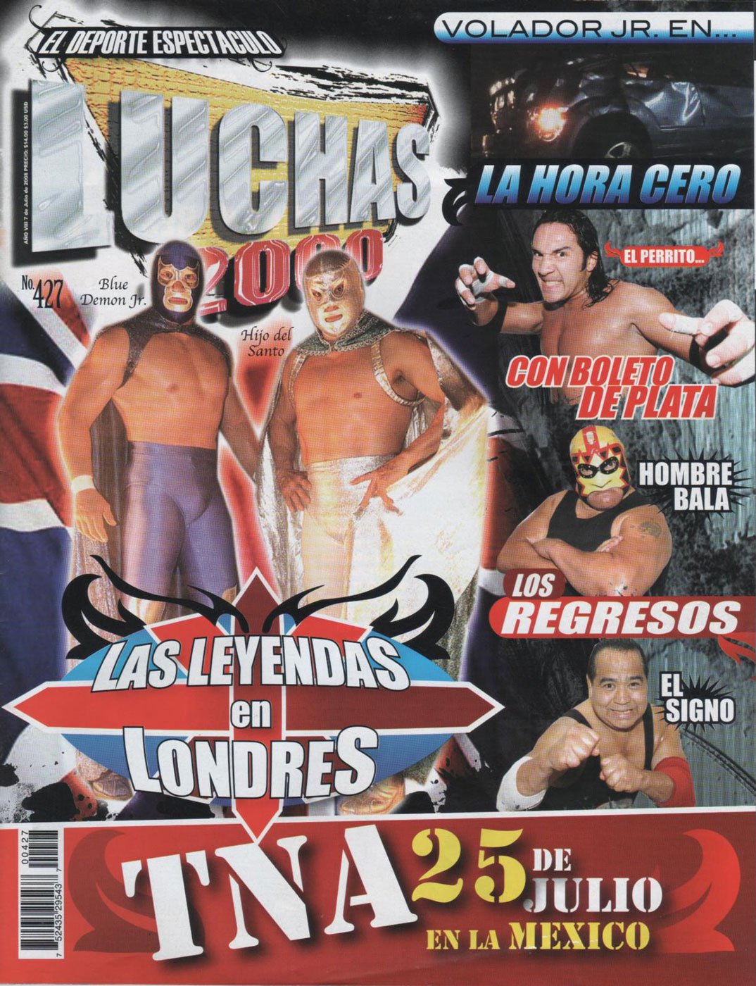 Luchas 2000 Volume 427 Magazine PWcatalog