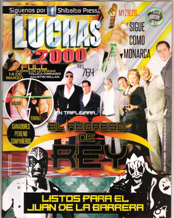Luchas 2000 Volume 764 Magazine PWcatalog