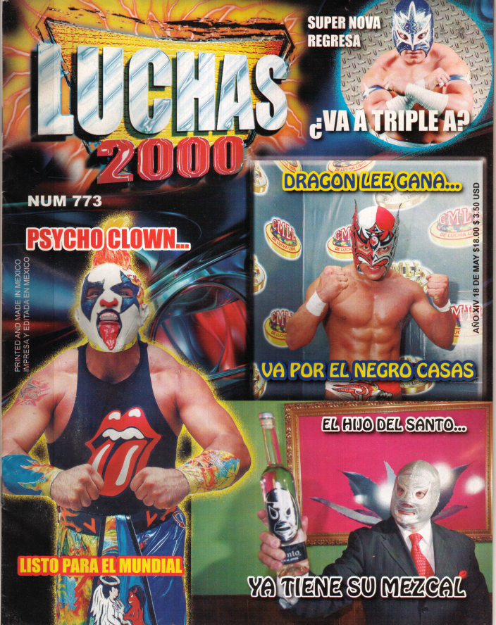 Luchas 2000 Volume 773 Magazine PWcatalog