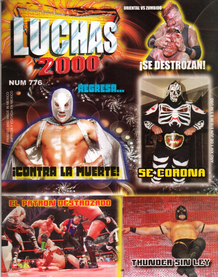 Luchas 2000 Volume 776 Magazine PWcatalog