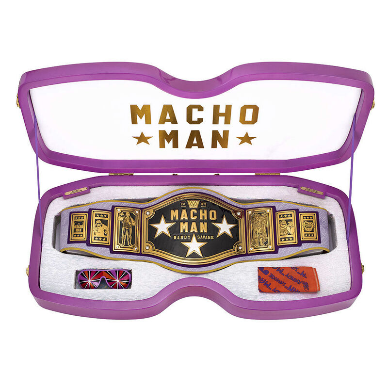 Macho Man Randy Savage Legacy Championship Collector's Title Pwcatalog