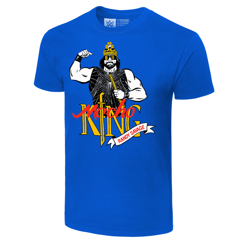 Macho Man Randy Savage Macho King Retro T-Shirt Pwcatalog