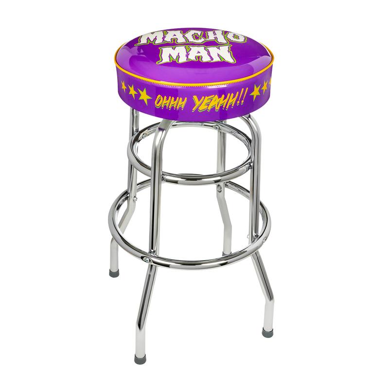 Macho Man Randy Savage Ohhh Yeahh!! Bar Stool Pwcatalog