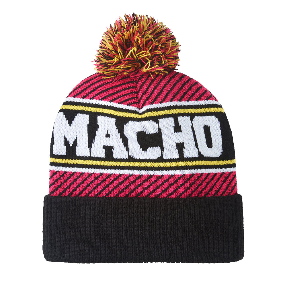 Randy Savage Pom Knit Beanie Hat Pwcatalog