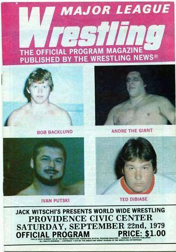 Major League Wrestling September 1979 Magazine PWcatalog