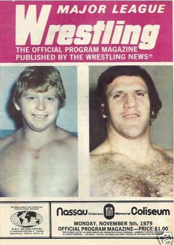 Major League Wrestling November 1979 Magazine PWcatalog