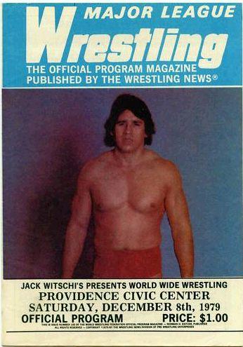 Major League Wrestling December 1979 Magazine PWcatalog