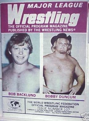 Major League Wrestling 1979 Magazine PWcatalog