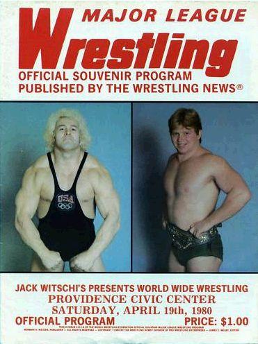 Major League Wrestling April 1980 Magazine PWcatalog