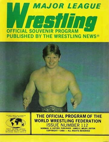 Major League Wrestling 1980 vol 112 Magazine PWcatalog