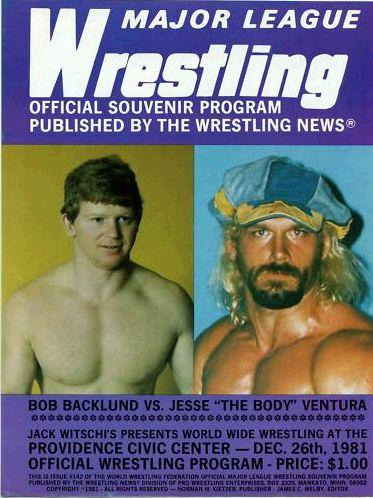 Major League Wrestling December 1981 Magazine PWcatalog