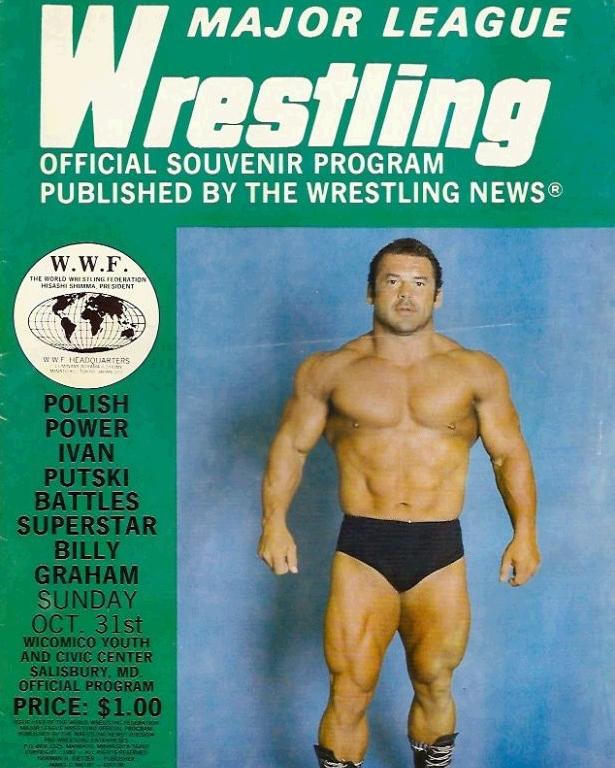 Major League Wrestling October 1982 Magazine PWcatalog