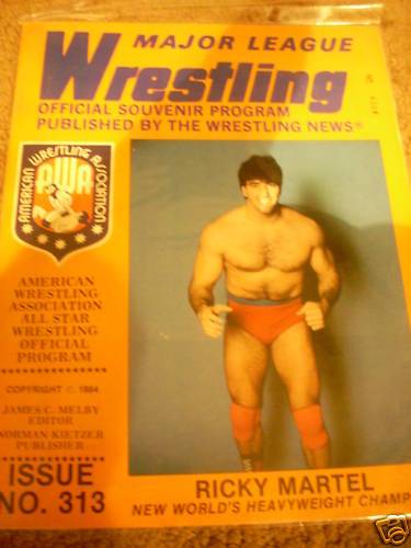 Major League Wrestling 1984 vol 313 Magazine PWcatalog