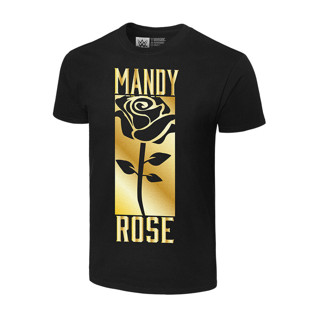 Mandy Rose Golden Rules Authentic T-Shirt Pwcatalog