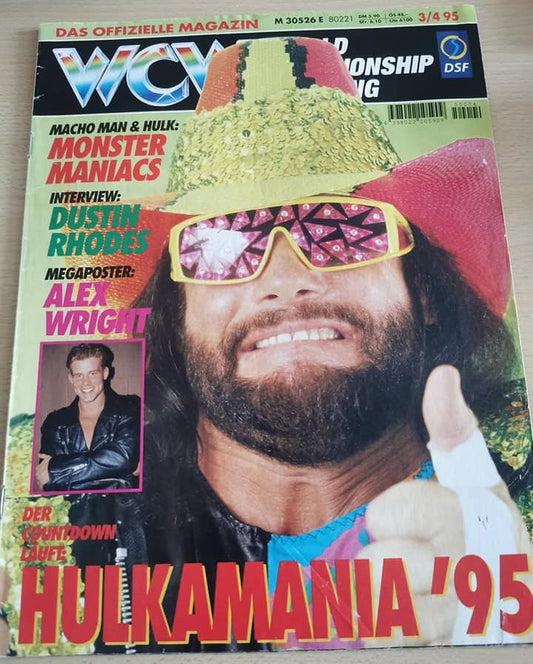 WCW German Magazine March-April 1995 Magazine PWcatalog