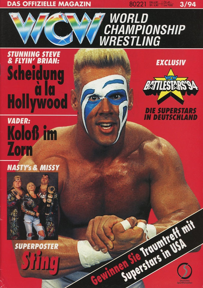 WCW German Magazine March 1994 Magazine PWcatalog