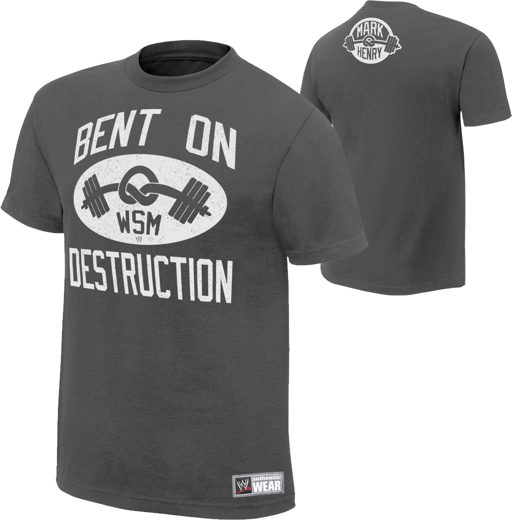 Mark Henry Bent On Destruction T-Shirt Pwcatalog