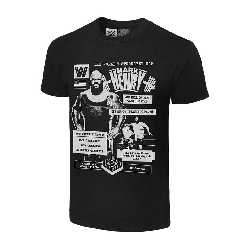 Mark Henry Fanzine Graphic T-Shirt Pwcatalog