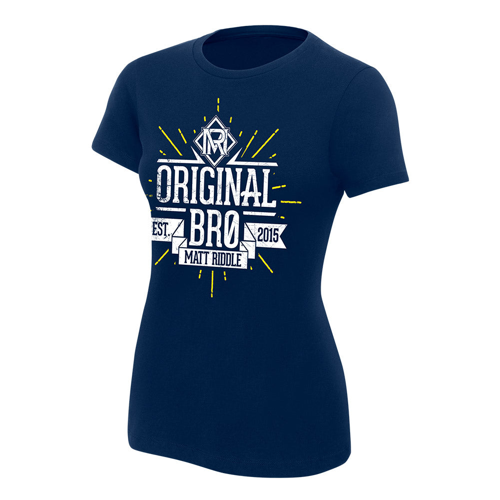 Matt Riddle Original Bro Women's T-Shirt Pwcatalog