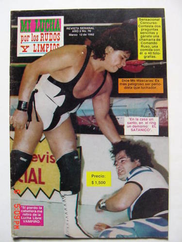 Mi Lucha March 1992 Magazine PWcatalog