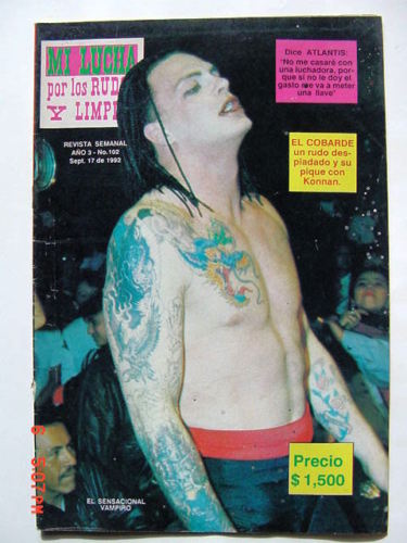 Mi Lucha September 1992 Magazine PWcatalog