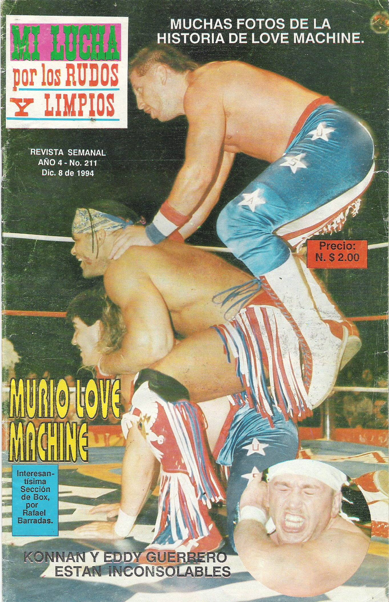 Mi Lucha December 1994 Magazine PWcatalog