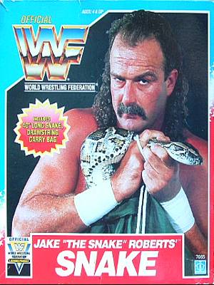 Jake Roberts Damien Snake PWcatalog