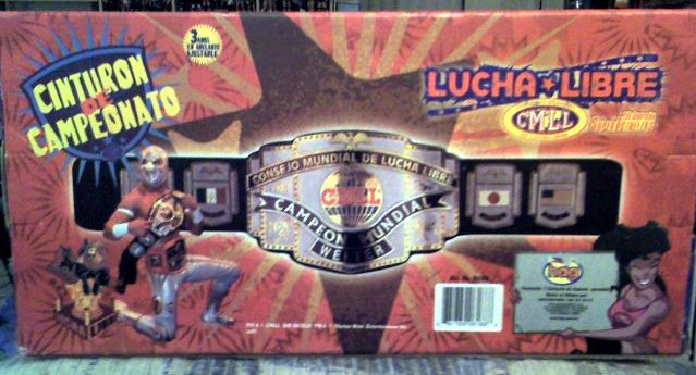 CMLL belt Mistico Perrito Aguayo PWcatalog