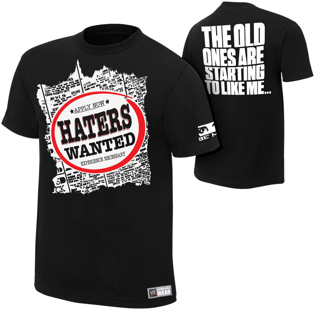 The Miz Haters Wanted T-Shirt Pwcatalog