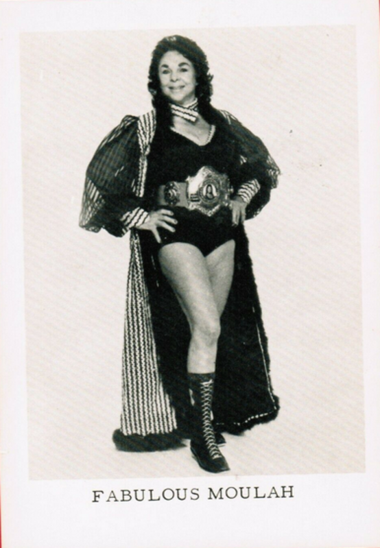 Fabulous Moolah Boyd Pierce 3.5x5" Promo Photo PWcatalog